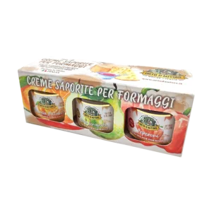 Creme Saporite per Formaggi - Arance, Pere e Peperoni