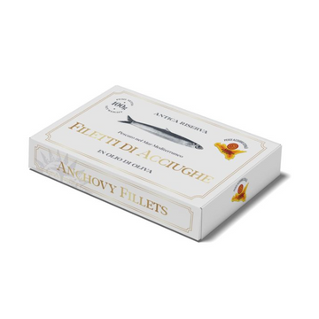 Filletti di Acciughe in olio di oliva Antica Riserva 100g