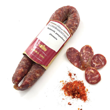 Salsiccia alla Pasqualora Piccante Il Chiaramontano 300/350g