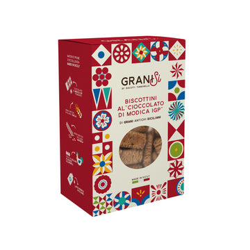 Biscotti GraniSi Cioccolato di Modica IGP Tumminello 210 g