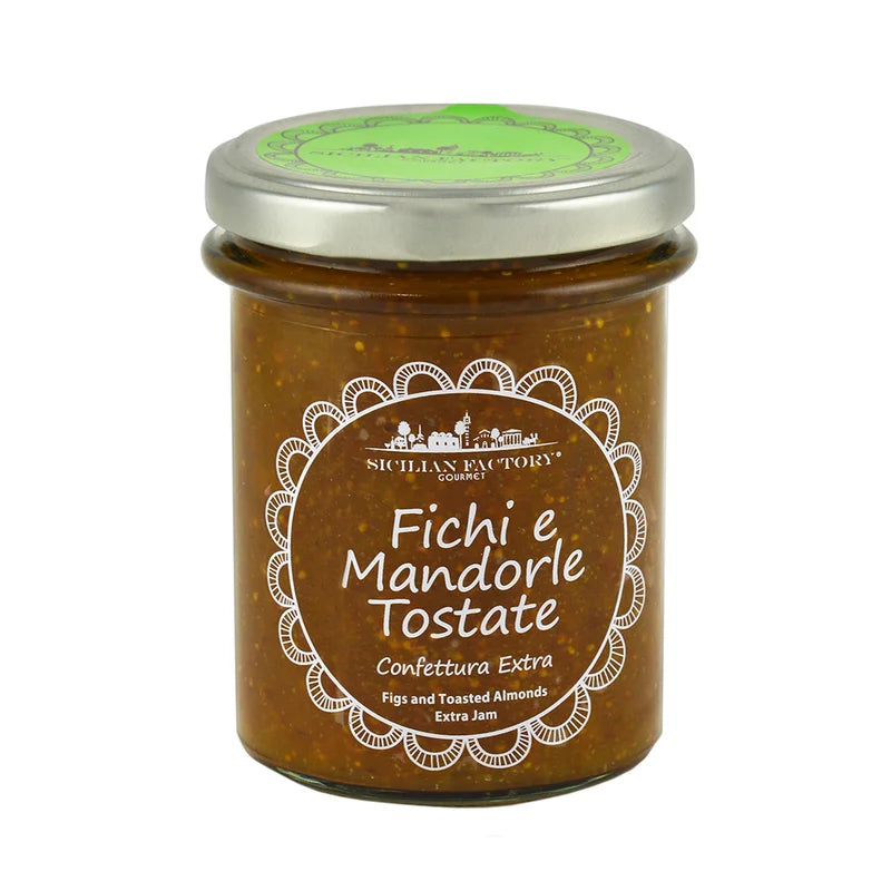 Fig and Almond Jam 240g Sicilian Factory