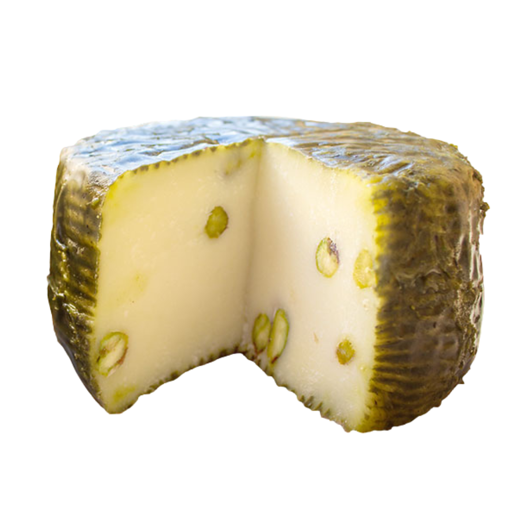Pecorino Primosale con crema di Pistacchio