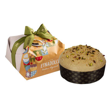 Panettone con crema alla Nocciola 1 kg – Incarto a mano