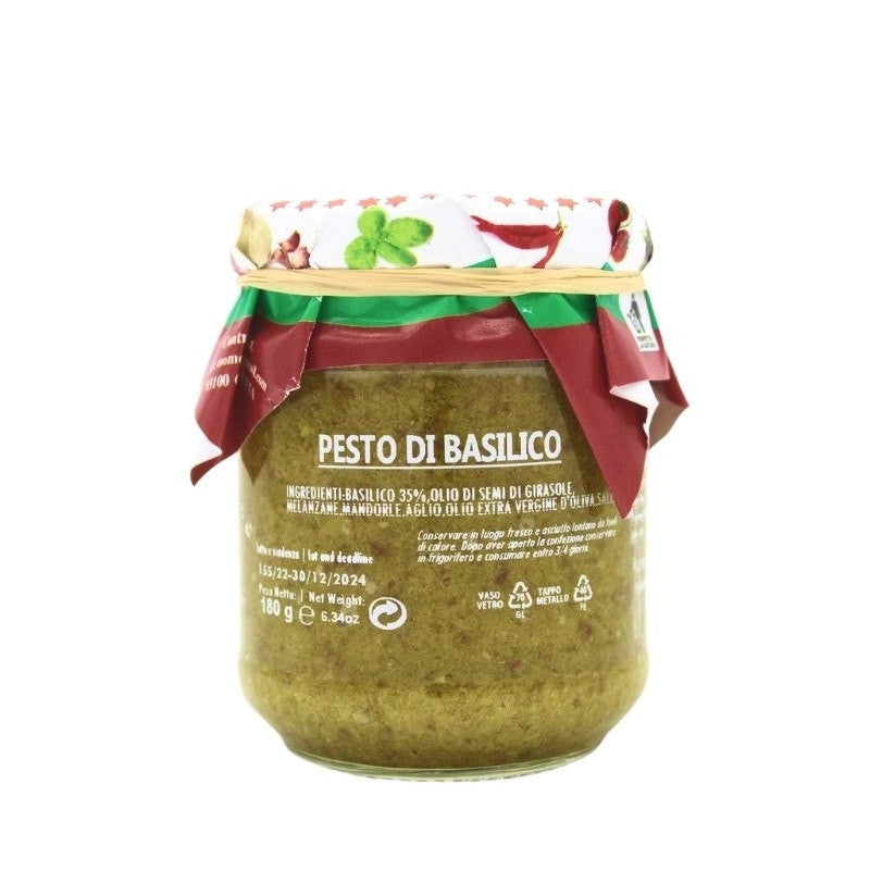 Basil Pesto Fruits of Sicily 180g